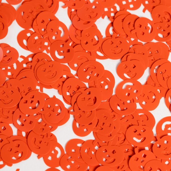 Tischkonfetti - Orangefarbene Kürbisse - 14 Gramm Tischkonfetti - Orangefarbene Kürbisse - 14 Gramm