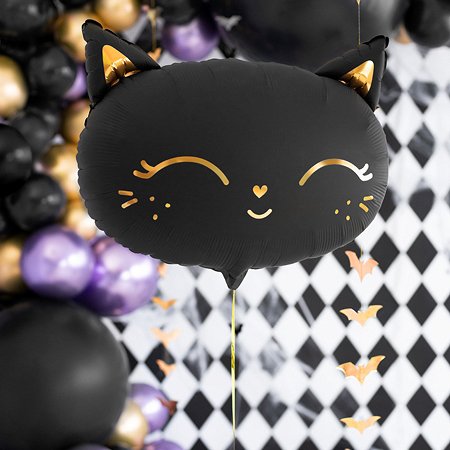 Folienballon - Schwarze Katze