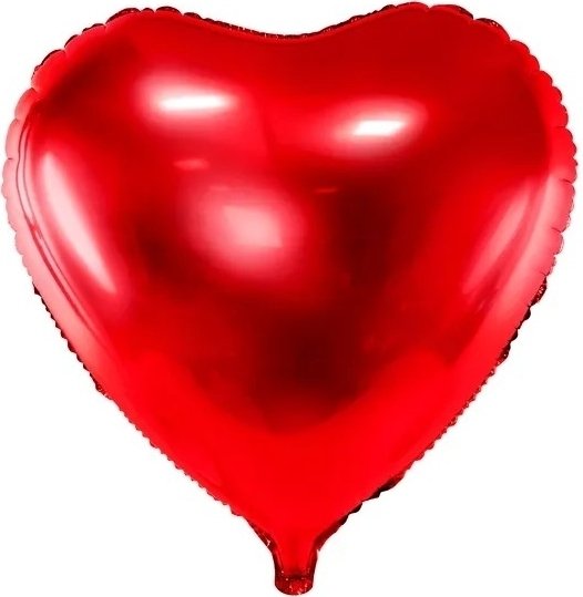 Folienballon - Herz - 61 cm