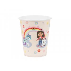 Pappbecher - Gabby's Dollhouse - 6er-Pack - 250 ml Pappbecher - Gabby's Dollhouse - 6er-Pack - 250 ml