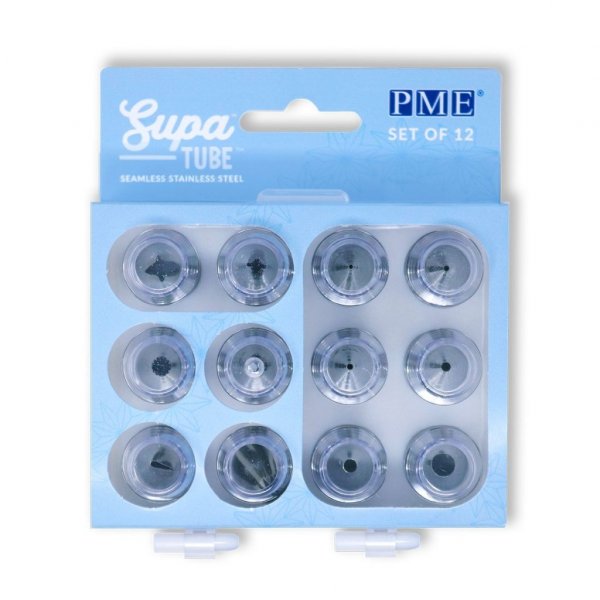 Tüllset - 12 kleine Tüllstücke - PME Tüllset - 12 kleine Tüllstücke - PME