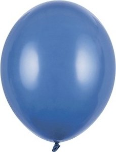 Pastellballons - Premium 27 cm - Marineblau - 10er-Pack