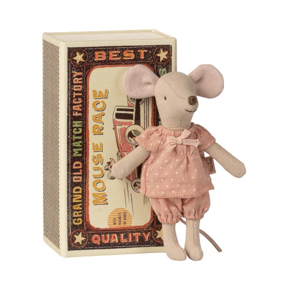 Gro�e Schwester Maus in einer Streichholzschachtel - Gro�e Schwester - Maileg