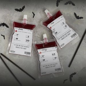 Getränkebeutel - Blut - Fright Night Getränkebeutel - Blut - Fright Night