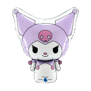 Folienballon - Kuromi - Lila - Form Folienballon - Kuromi - Lila - Form