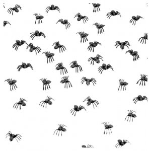 Kleine Plastikspinnen - 80er-Pack Kleine Plastikspinnen - 80er-Pack
