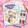 Ausmalbilder mit Buntstiften - Tierparty - 10 Motive - A4 Ausmalbilder mit Buntstiften - Tierparty - 10 Motive - A4