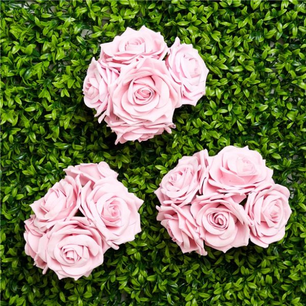 Rosen - Groß - Hellrosa - 5er-Pack Rosen - Groß - Hellrosa - 5er-Pack