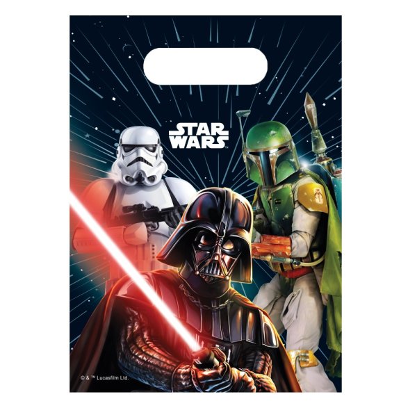 Partytüten - Star Wars Galaxy - 6er-Pack Partytüten - Star Wars Galaxy - 6er-Pack