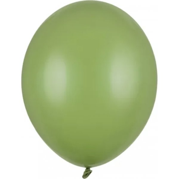 Pastellballons - Premium 27 cm - Rosmaringr�n - 10er-Pack