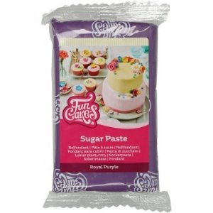 Zuckerpaste - Royal Purple - Funcakes - 250 g Zuckerpaste - Royal Purple - Funcakes - 250 g
