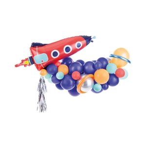 Ballon-Set Weltraumrakete, 43 Ballons Ballon-Set Weltraumrakete, 43 Ballons