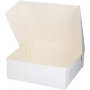 Tortenschachtel - Wei� - 25x25x10 cm
