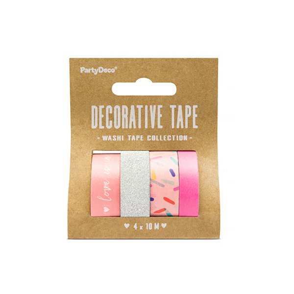 Washitape - 4er-Pack - Mix/Liebe liegt in der Luft Washitape - 4er-Pack - Mix/Liebe liegt in der Luft