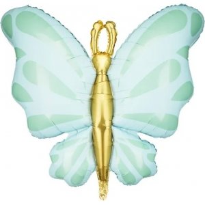 Folienballon - Schmetterling - Mint Folienballon - Schmetterling - Mint