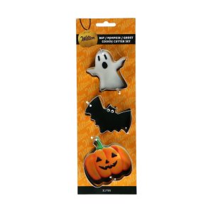 Lebkuchenformen Fledermaus, Kürbis und Geist - 3er-Pack Lebkuchenformen Fledermaus, Kürbis und Geist - 3er-Pack