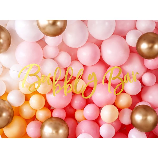 Hintergrund - Bubbly Bar - Gold