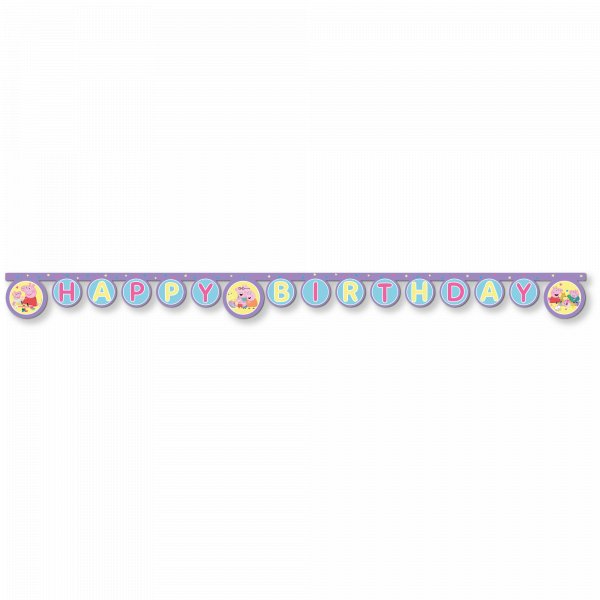 Garland - Greta Gris - Alles Gute zum Geburtstag Garland - Greta Gris - Alles Gute zum Geburtstag