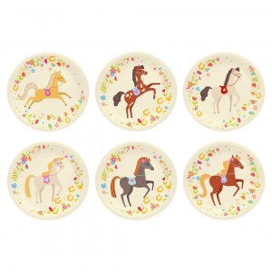 Pappteller - Pferdeparty - 6er-Pack Pappteller - Pferdeparty - 6er-Pack