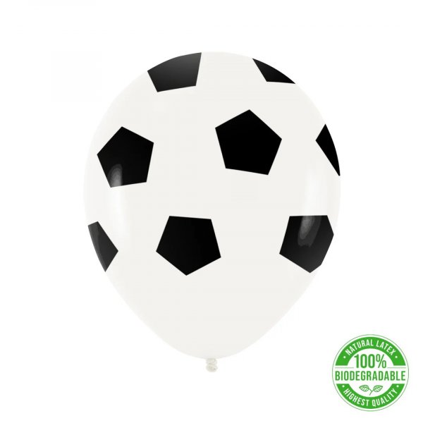 Luftballons - Öko - Fußball - 6er-Pack Luftballons - Öko - Fußball - 6er-Pack