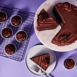 Backmischung - Schokoladenkuchen - Für Kuchenboden oder Cupcakes - 500 g Backmischung - Schokoladenkuchen - Für Kuchenboden oder Cupcakes - 500 g