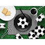 Servietten - Rund - Fuballparty - 20er-Pack
