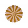Pappteller - Gestreift Rosa/Braun - 21 cm - 6er-Packung Pappteller - Gestreift Rosa/Braun - 21 cm - 6er-Packung