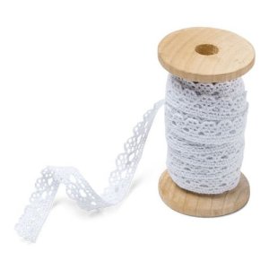 Band - Weiß - 1 cm x 5 m Band - Weiß - 1 cm x 5 m