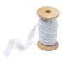 Band - Weiß - 1 cm x 5 m Band - Weiß - 1 cm x 5 m