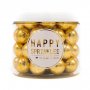 Schokoladenperlen - Choco Crunch XXL - Vintage Gold - 130g