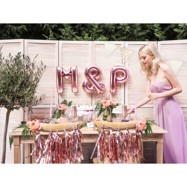 Wimpel - Mix - Pink/Gold Metallic