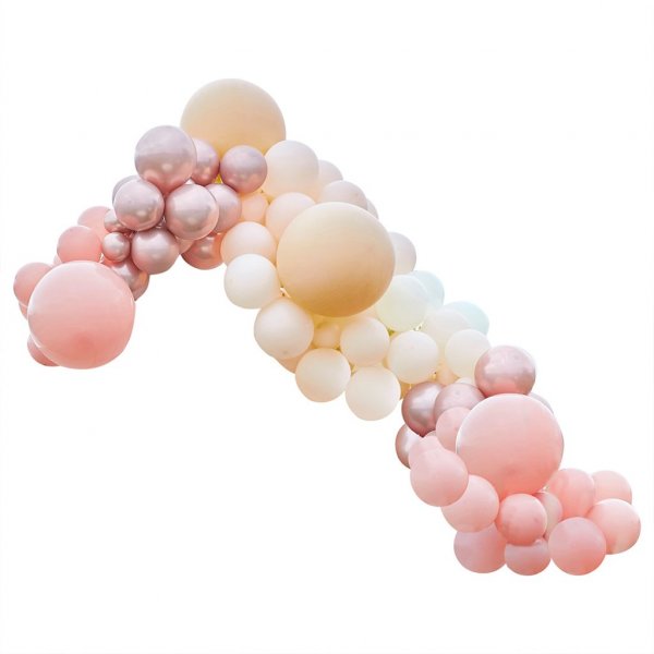 Ballonbogen - Luxus - Pfirsich/Nude/Roségold Ballonbogen - Luxus - Pfirsich/Nude/Roségold