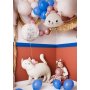 Folienballon-Katzenscheibe - Mix Folienballon-Katzenscheibe - Mix