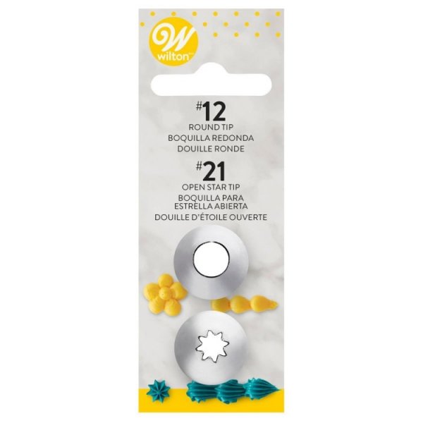 Tüll - Wilton Nr. 12, Nr. 21 - 2er-Pack Tüll - Wilton Nr. 12, Nr. 21 - 2er-Pack