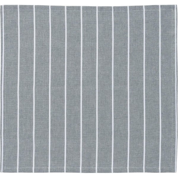 Alba Serviette 45 x 45 cm - Grau