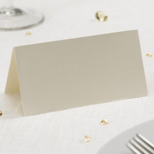 Platzkarten - 6er-Pack - Hallo Baby - Weiß/Gold Platzkarten - 6er-Pack - Hallo Baby - Weiß/Gold
