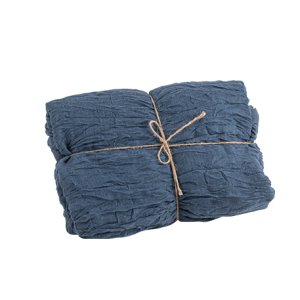 Tischläufer aus Stoff - Dunkelblau - 90 cm x 3 m Tischläufer aus Stoff - Dunkelblau - 90 cm x 3 m