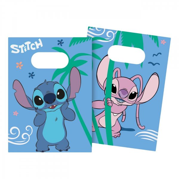 Partytüten - Stitch & Angel - Himmelblau - 4er-Pack Partytüten - Stitch & Angel - Himmelblau - 4er-Pack