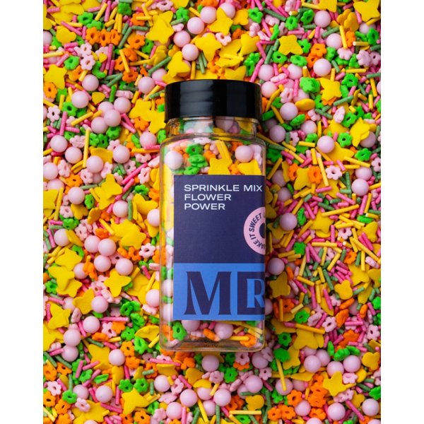Mr. Cake Streuselmischung - Flower Power - 85 g Mr. Cake Streuselmischung - Flower Power - 85 g