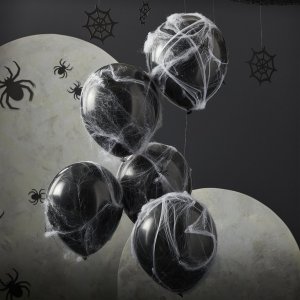 Luftballons - Spinnennetz - Fright Night - 5er-Pack Luftballons - Spinnennetz - Fright Night - 5er-Pack