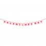 Wimpel - Valentinstag - Rosa/Rot