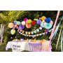 Girlande - Happy Birthday - Pastellmischung - 1,6m