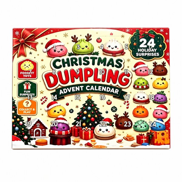 Squishy - Adventskalender - 24 Mini-Squishys