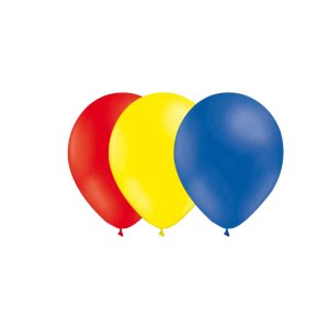 Luftballons - Mix - Rot/Hellgelb/Blau - 15er-Packung Luftballons - Mix - Rot/Hellgelb/Blau - 15er-Packung