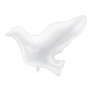 Folienballon - Taube weiß - 77x66 cm Folienballon - Taube weiß - 77x66 cm