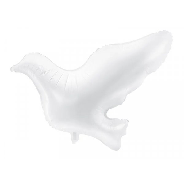 Folienballon - Taube weiß - 77x66 cm Folienballon - Taube weiß - 77x66 cm