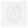 Luftballons - Bedrucktes Konfetti - Wei - 5er-Pack
