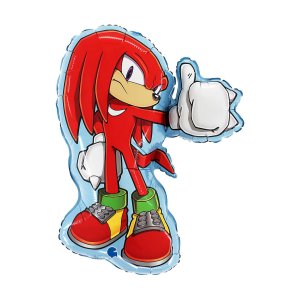 Folienballon - Sonic Knuckles - Form - 66 cm Folienballon - Sonic Knuckles - Form - 66 cm