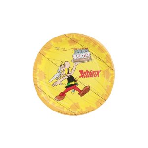 Pappteller - 18 cm - Asterix - 8 Stück Pappteller - 18 cm - Asterix - 8 Stück