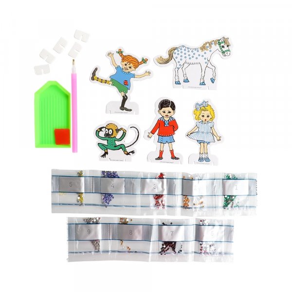 Diamantmalerei - Pippi Langstrumpf - 5 Motive Diamantmalerei - Pippi Langstrumpf - 5 Motive